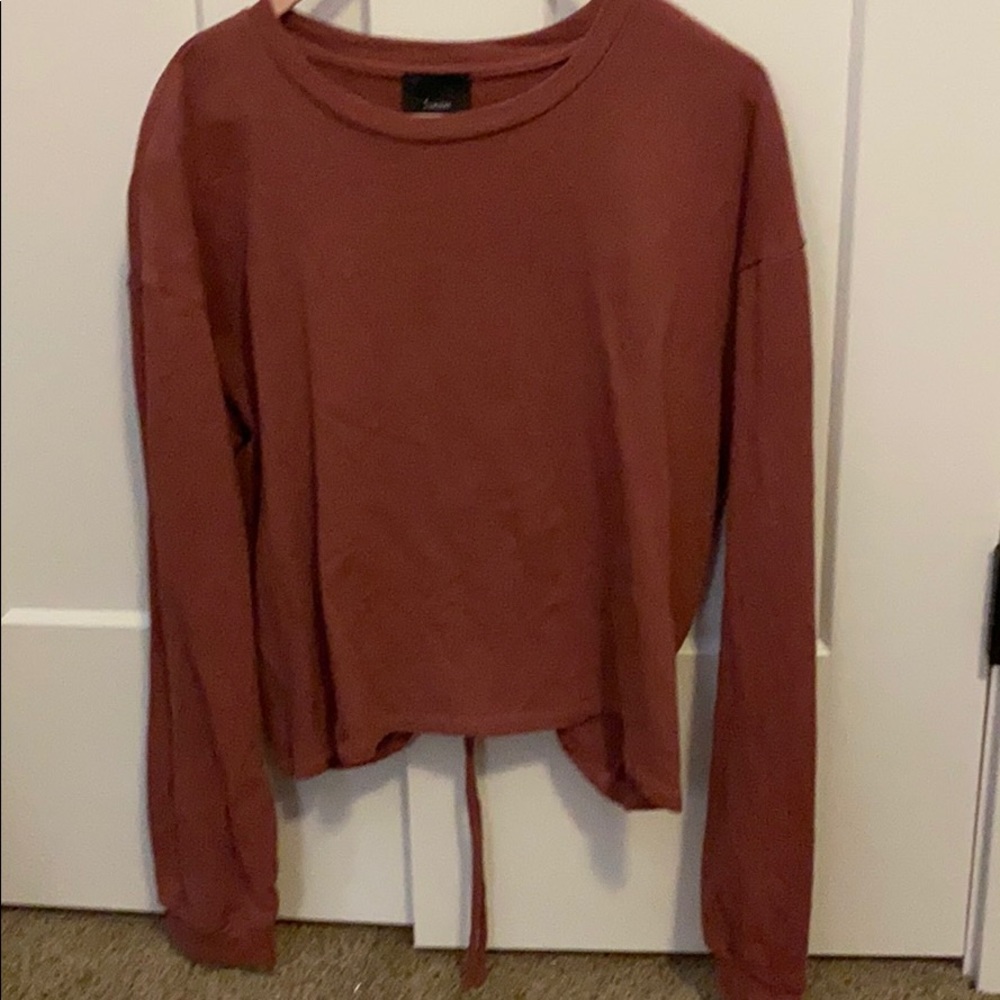 Cropped sweatshirt